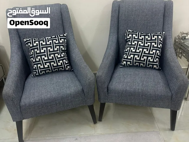 2 arm chairs