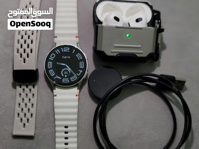 Samsung Galaxy Watch 7 40mm 2 Samsung Straps With Apple AirPods