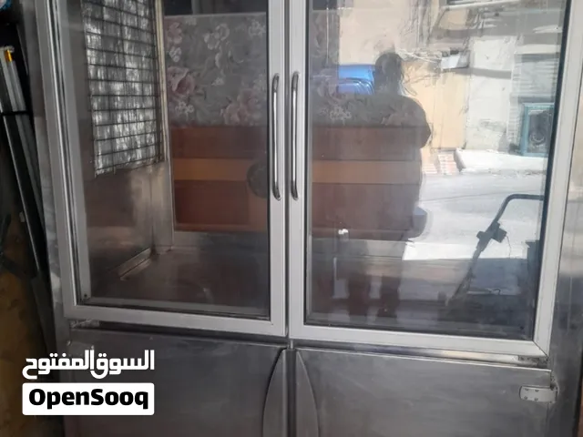 تلاجة عرض لحمة ستانلس ستيل طول 215م بعرض 165بسعر 230د موجود في ماركا الجنوبية