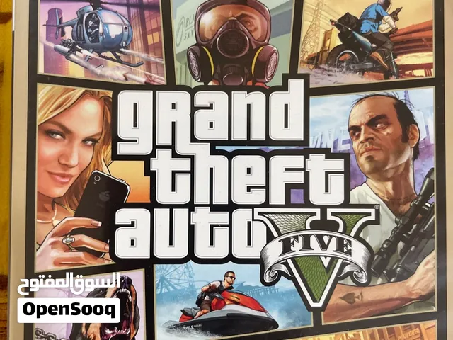 للبيع لعبة GTA V نسخة الـ PS5 الأصلية (جديدة تماماً / متبرشمة