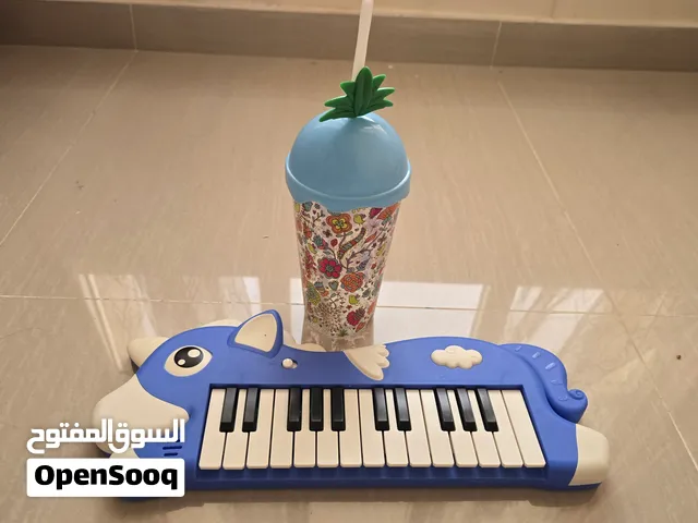 piano and bottle