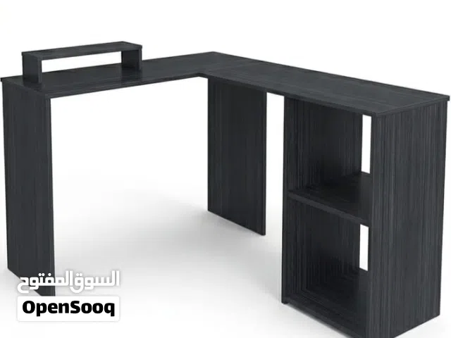 للبيع طاولة جيمنج على شكل حرف L مناسبة للألعاب والاستخدام المنزلي