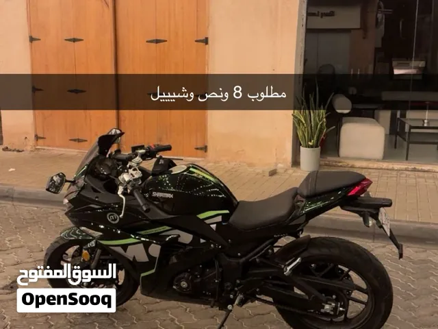 للبيع دراجة شارماكس GP 451 موديل 2025 بحالة الوكاله مسرفسة وجاهزه