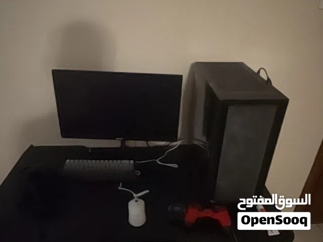 للبيع Setup Gaming متكامل – RTX 4060  شاشة + طاولة + كرسي  جاهز للاستخدام �