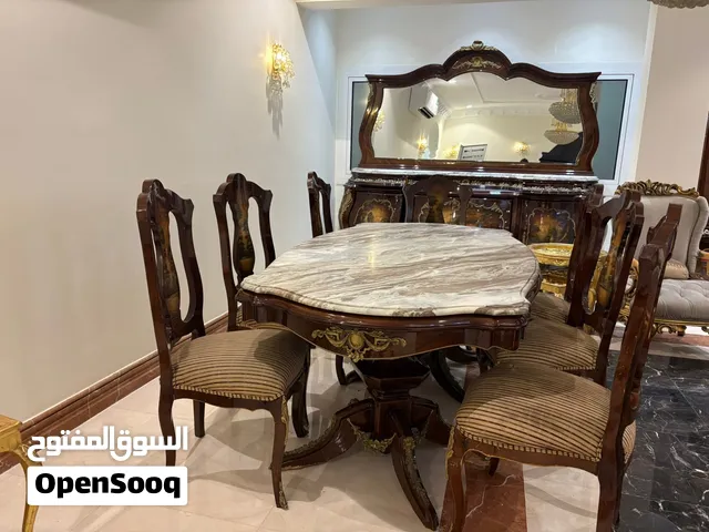 Egyptian Classic Furniture Set – Beech Wood & Marble/Granite