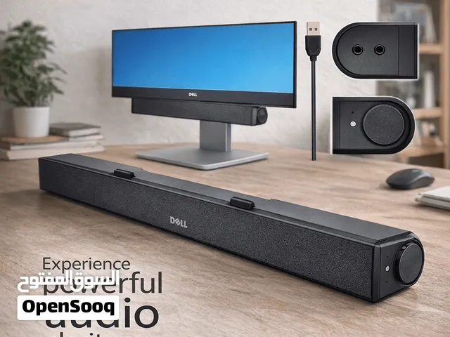 Dell AC511 USB soundbar designed to attach directly to compatible monitors