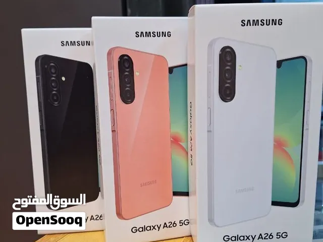 Samsung A26.5G 128GB جديد كفالة BMS
