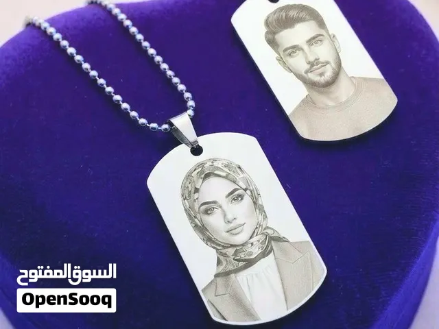Personalized necklace photo هدايا مخصصة بالاسم لبنان hamsa gifts