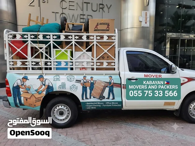 Movers Pickup Truck For Rent In Dubai