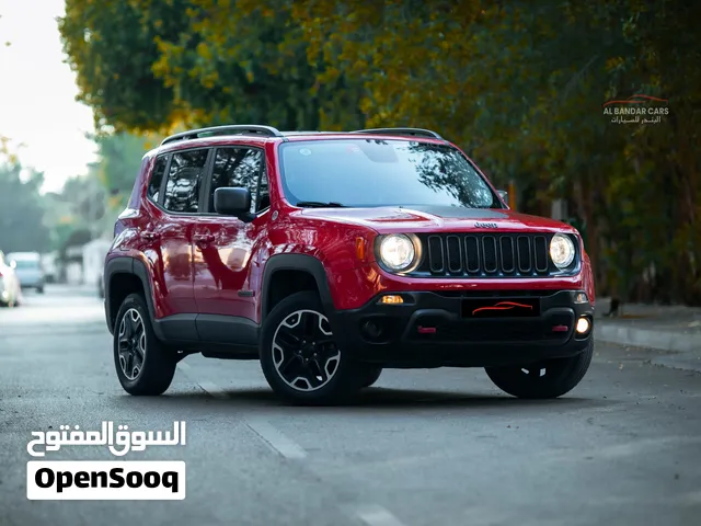 Jeep Renegade 2017 Red/Black  Full Insurance  Bahrain Spec  BD 2950 Neg.