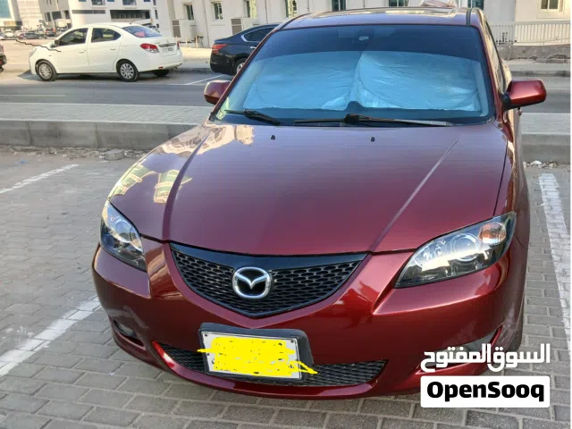 Mazda 3 2006, red color