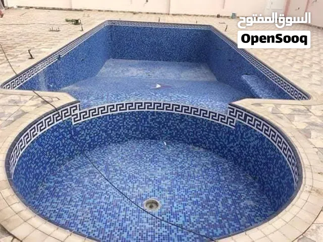 بناء برك سباحه وشاليهات والسلاسل حجريه والاسوار وتشيك مزارع