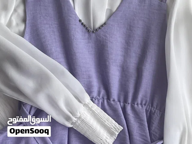 فستان انيق تركي من قطعتين لسن المحير