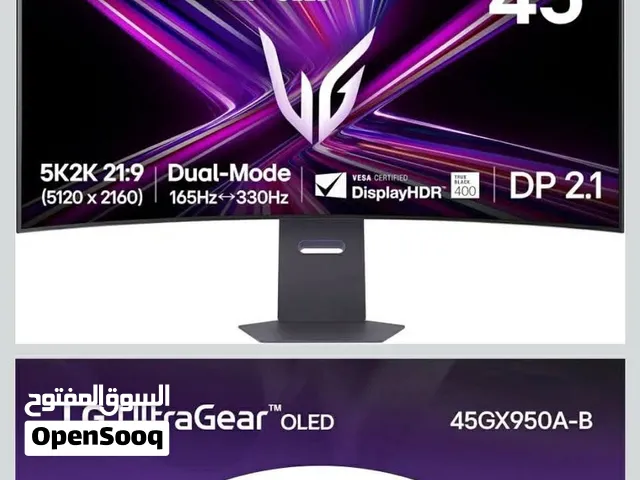 قمة الشاشات القيمينق OLED + 5K + 45inch