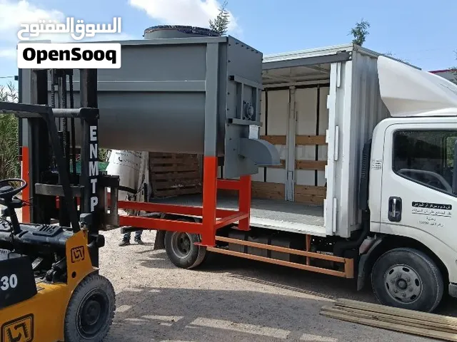 خلاط أفقي مع آلة التعبئة