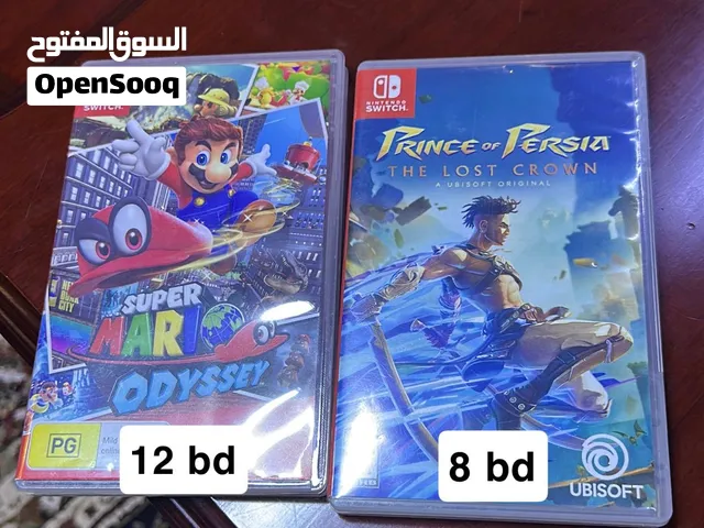 للبيع لعبتين نينتندو سويتش