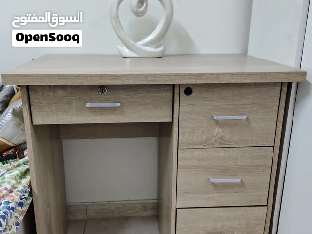 study desk and chair