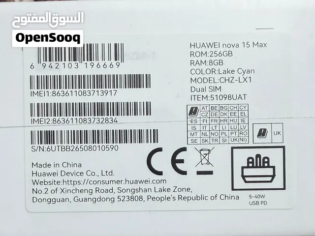 Huawei nova 256 GB in Amman