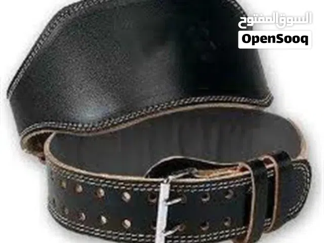 حزام حديد جلد بدون بطانة.