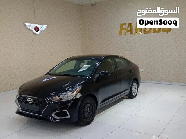 هونداي اكسنت  موديل 2021 ممشى سيارة 25000 الف ميل  القسط الشهري 750 شامل تأمين وتسجيل السيارة