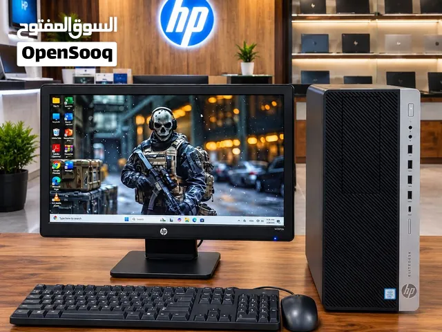 HP Core i7 6th Gen PC RAM 8GB SSD 256GB 19 Monitor Win 11 & Office 2024 Ready To Use