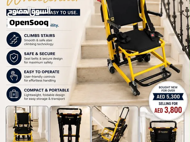 Power Stair Climbing Wheelchair – Like New