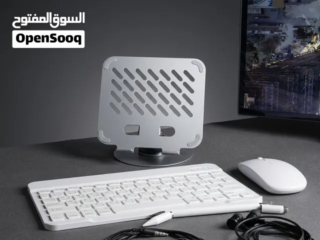 بكج طلاب السادس كيبورد ماوس + قلم جوكر + ستاند ايباد مع هدية سماعة