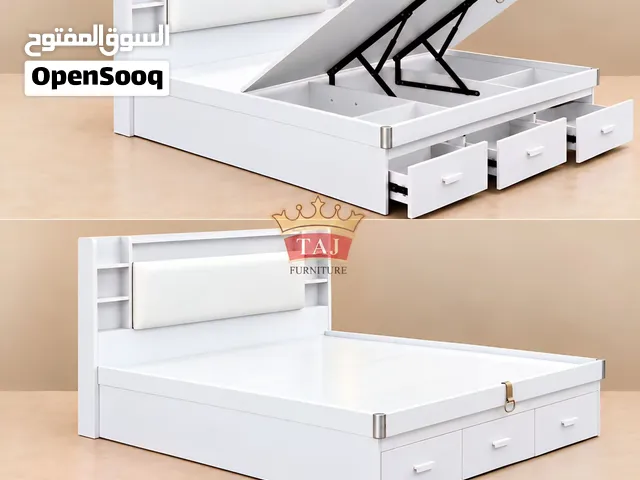 DOUBLE COT SIZE 200/180 WITH MATTESS WITH FITTING/کرفایا مل اتنین نفر مو دوشج مع ترکیب مجاني