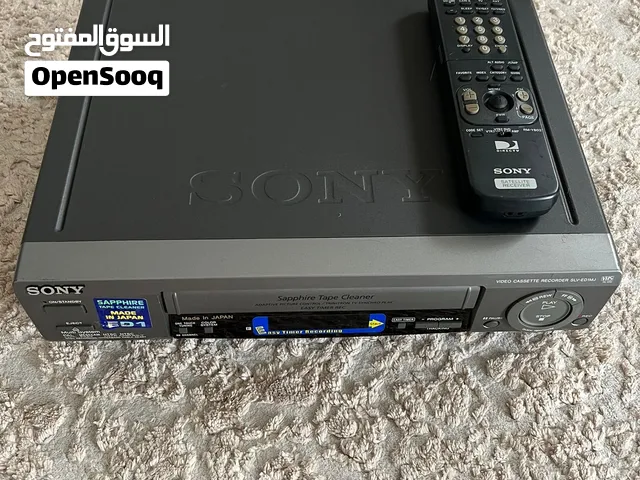 مشغل فيديو vcr vhs شركة سوني