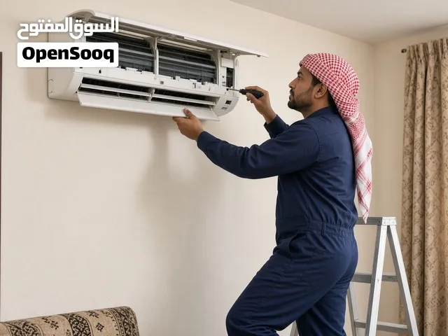 فك وغسيل ونقل وتركيب المكيفات بجدة