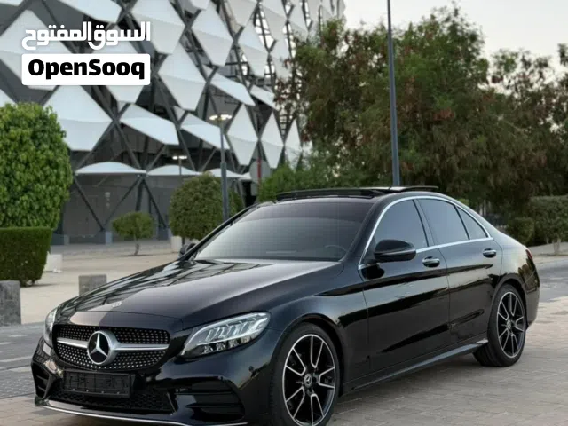مرسيدس C200 موديل 2021 خليجي صبغ الوكاله على ضمان الوكاله وسيرفس مجاني بحالة الوكاله ماشيه 62000 كم