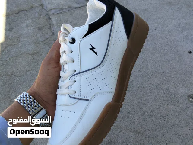 White Sneakers for Men  Casual Sports Shoes  Comfortable Walking Shoes Bahrain shoes, sneakers,