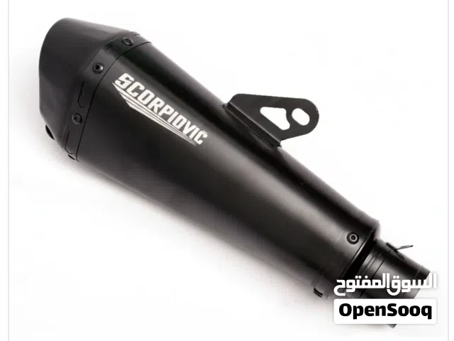 Premium Motorcycle Exhaust Scorpionic Matte Black K101 - 875687