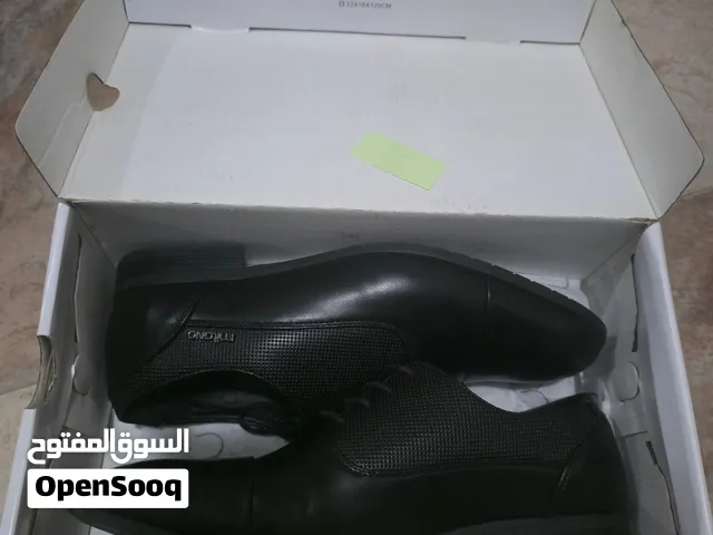 Milano men's formal black shoes (Size 42) Leather Formal