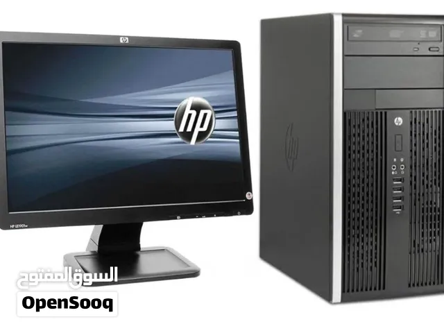 Renewed HP Desktop Computer, Core i5, 8GB RAM, 120GB SSD, 500 HDD, DVDRW, Windows 11 Pro / 19 Displ