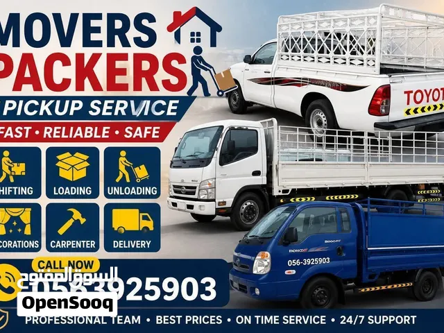 movers and Packers pickup service