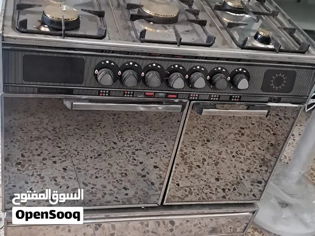 غاز يونيفرسال 90*60جرة داخلية بحالة وكالة ممتاز مفتاحين لتشغيل فرنين مع بعضهما