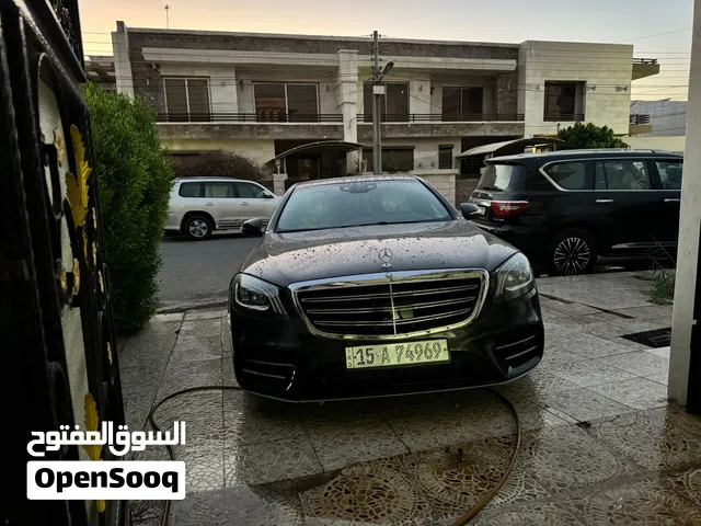 للبيع العاجل بأقل سعر مرسيدس اس كلاس 560 سنة 2018