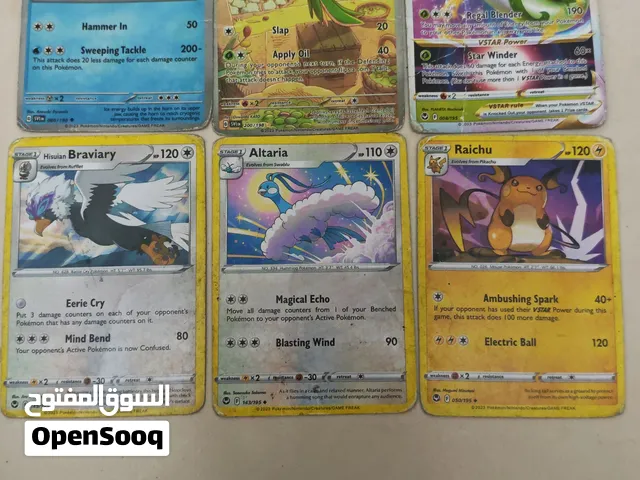 Pokimon cards each 15dhs