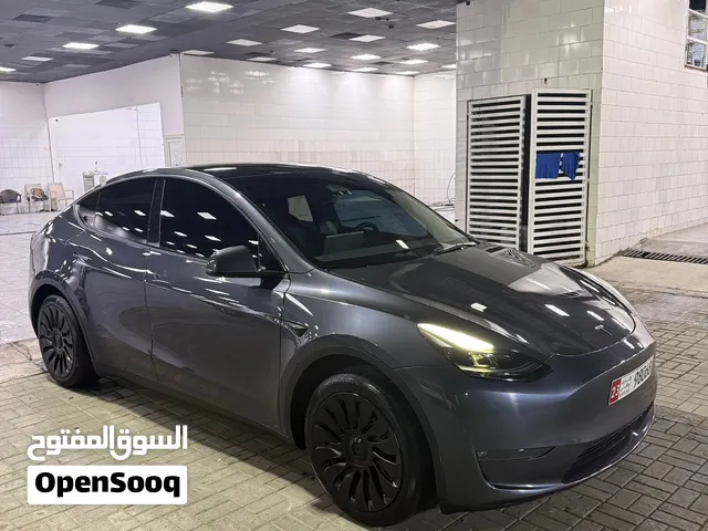 تيسلا مودل Y 2023 مع برنامج FSD قيمته 28000 مجانا مع السياره الموتر ضمان كامل اخواني اول مالك