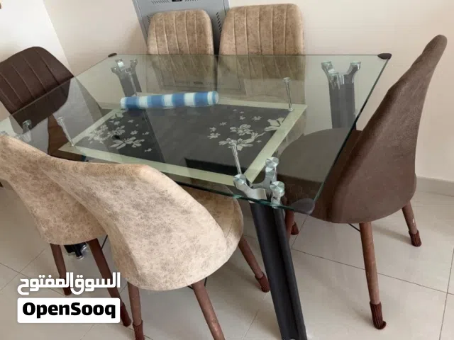 طقم طاولة طعام 6 اشخاص