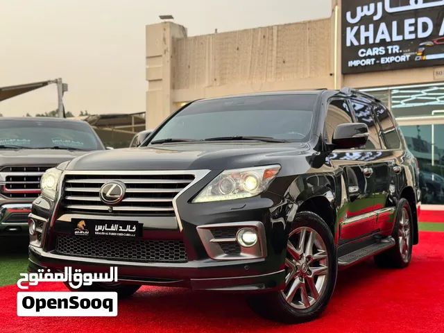 لكزس LX 570 Sport 2014 خليجي بدون صبغ بحالة الوكالة التامة وسعر عرض ممتاز.