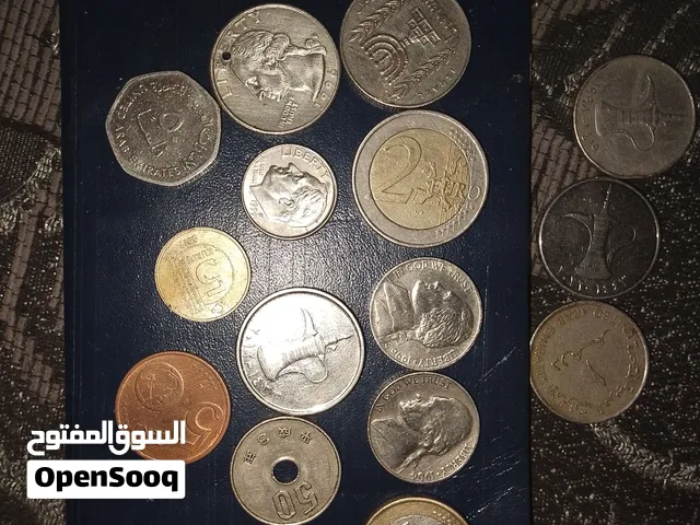 مجموعة عملات معدنية قديمة ومتنوعة ومميزة للبيع (كاملة