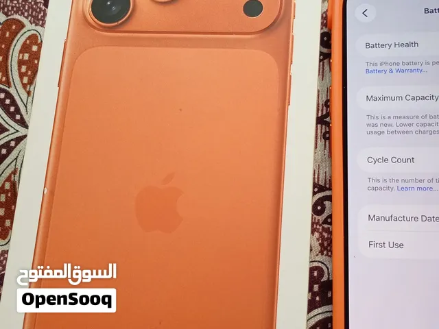 iPhone 17 Pro Max  99% Battery Health  Like New  Zero Scratches