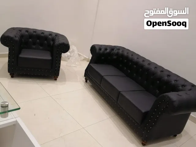 طقم كنب جلد فاخر عدة موديلات 4 مقاعد