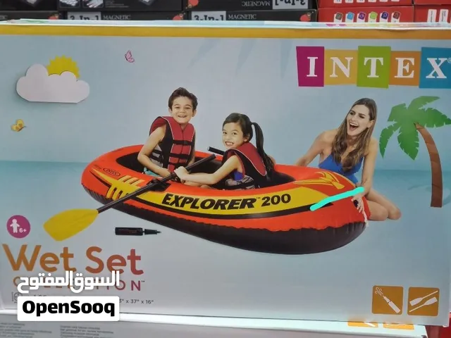 INTEX Bateau 58331NP Explorer 200 pour 2 personnes 1.85m x 94cm x 41cm