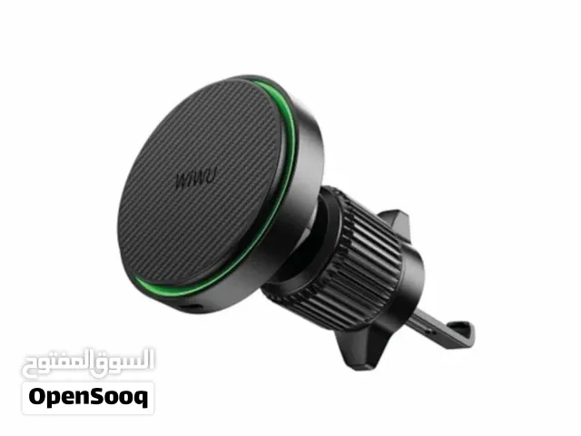 WiWU CH-325 15W Qi2.0 Magnetic Car Wireless Charger 360° Rotating Air‐Vent Mount Fast Charging