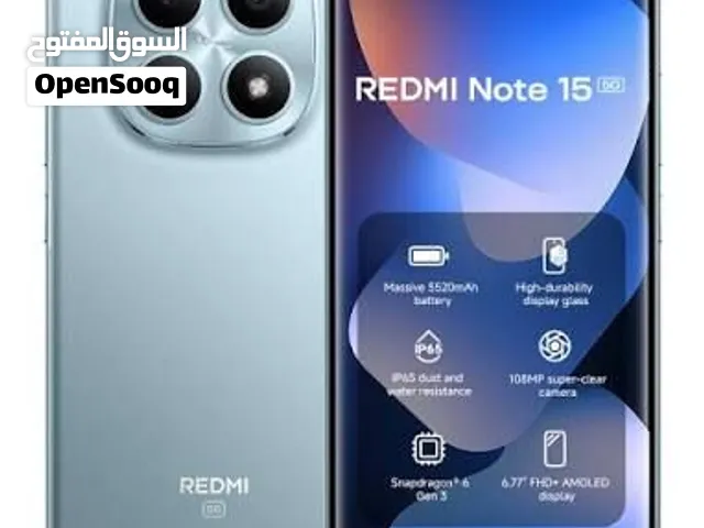 Xiaomi Redmi note 15 5g استعمال شهرين للبدل