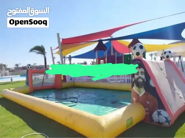 ملعب صابون للبيع مساحه 6*12 معاه ماتور تشغيل خياطة مش لزق للكبار والصغار