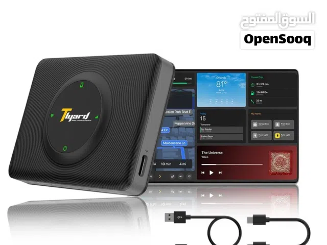 Wireless Tesla Carplay 3-in-1, Adapter & Android Auto Wireless Adapter